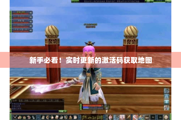 新手必看！实时更新的激活码获取地图