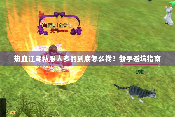 热血江湖私服人多的到底怎么找？新手避坑指南