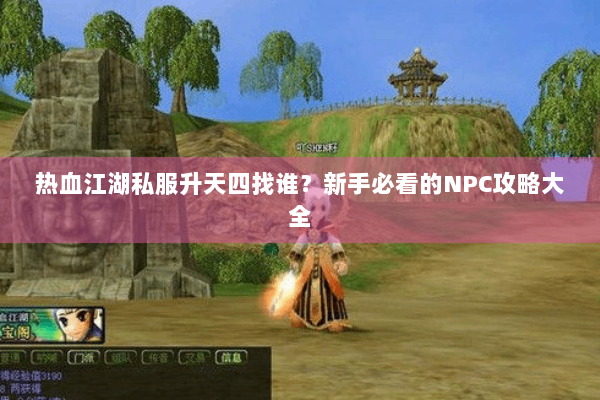 热血江湖私服升天四找谁？新手必看的NPC攻略大全