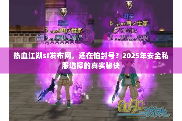 热血江湖sf发布网，还在怕封号？2025年安全私服选择的真实秘诀