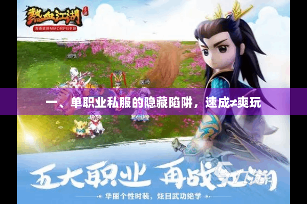一、单职业私服的隐藏陷阱，速成≠爽玩