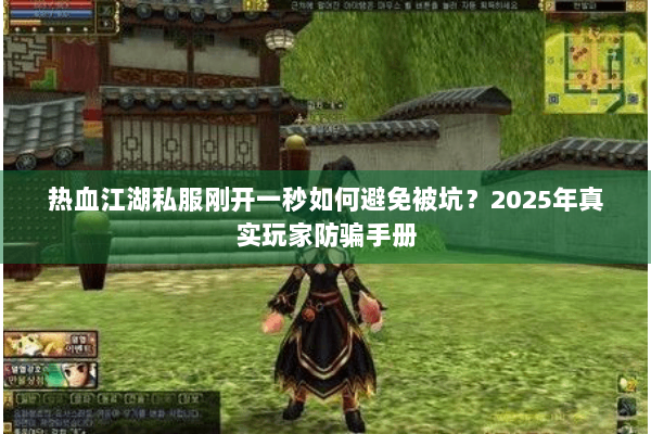 热血江湖私服刚开一秒如何避免被坑？2025年真实玩家防骗手册