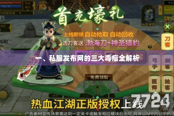 一、私服发布网的三大毒瘤全解析