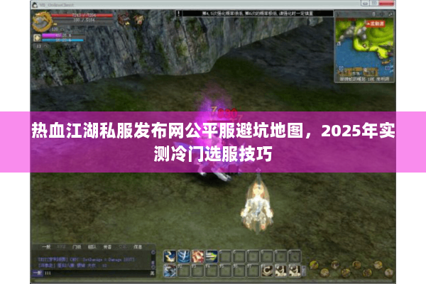热血江湖私服发布网公平服避坑地图，2025年实测冷门选服技巧
