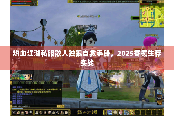 热血江湖私服散人独狼自救手册，2025零氪生存实战