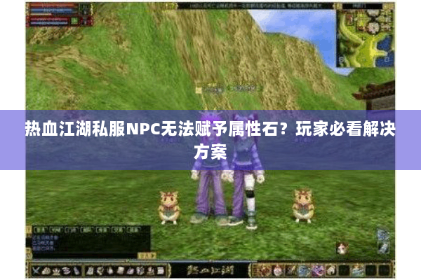 热血江湖私服NPC无法赋予属性石？玩家必看解决方案