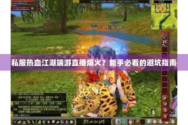 私服热血江湖端游直播爆火？新手必看的避坑指南
