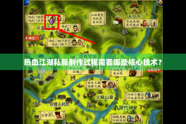 热血江湖私服制作过程需要哪些核心技术？