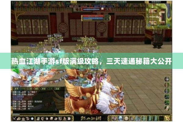 热血江湖手游sf版满级攻略，三天速通秘籍大公开