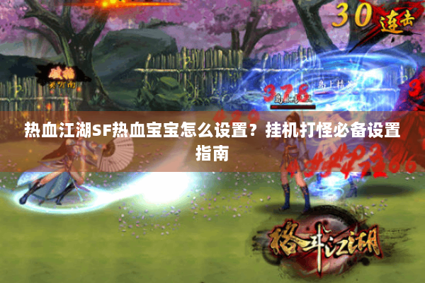 热血江湖SF热血宝宝怎么设置？挂机打怪必备设置指南