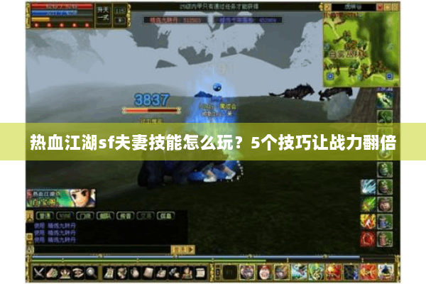 热血江湖sf夫妻技能怎么玩？5个技巧让战力翻倍