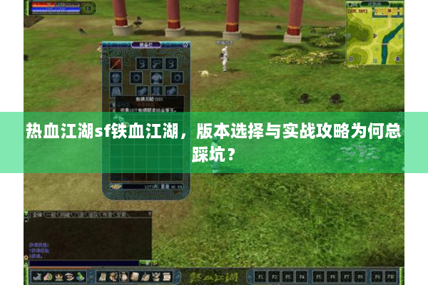 热血江湖sf铁血江湖，版本选择与实战攻略为何总踩坑？