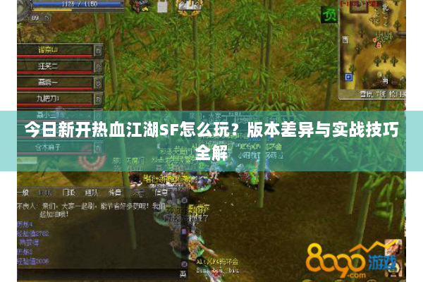 今日新开热血江湖SF怎么玩？版本差异与实战技巧全解