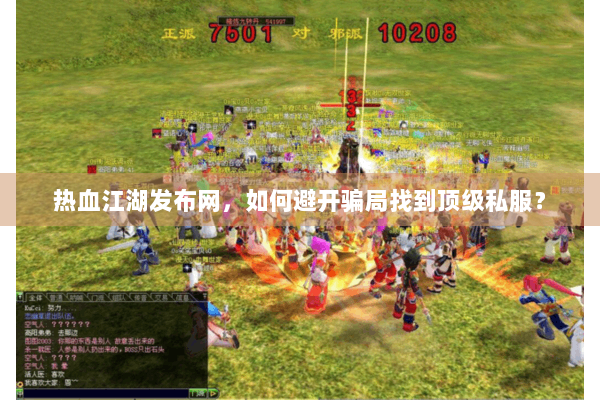 热血江湖发布网，如何避开骗局找到顶级私服？