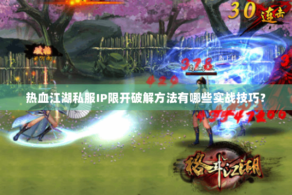 热血江湖私服IP限开破解方法有哪些实战技巧？