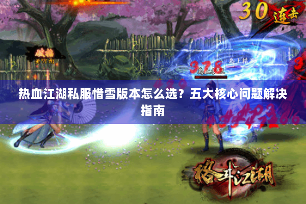 热血江湖私服惜雪版本怎么选？五大核心问题解决指南