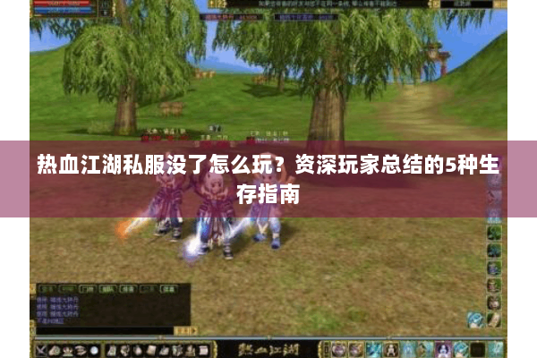 热血江湖私服没了怎么玩？资深玩家总结的5种生存指南