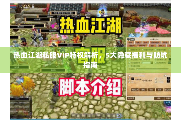 热血江湖私服VIP特权解析，5大隐藏福利与防坑指南