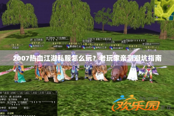 2007热血江湖私服怎么玩？老玩家亲测避坑指南