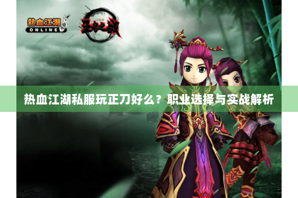 热血江湖私服玩正刀好么？职业选择与实战解析