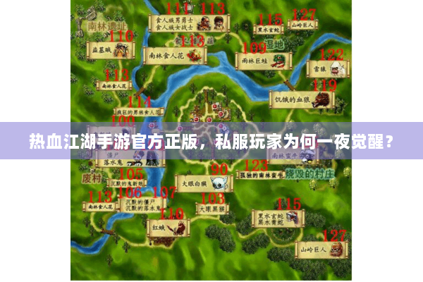 热血江湖手游官方正版，私服玩家为何一夜觉醒？